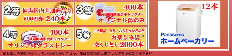 武蔵関商栄会中元セール